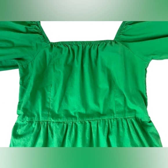 Sim and Sam 100% Cotton
Kelly Green Tiered Puff Sleeve Mini Dress
Size S - Picture 4 of 7